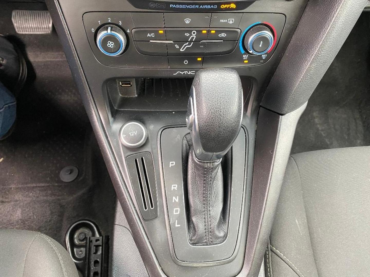 2017 Grey /Black Ford Focus (1FADP3F2XHL) , located at 1687 Business 35 S, New Braunfels, TX, 78130, (830) 625-7159, 29.655487, -98.051491 - Photo#17